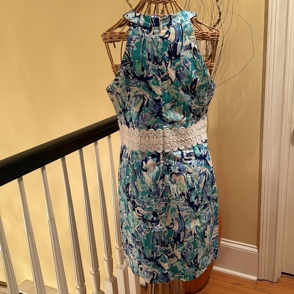 Lilly Pulitzer NWOT. Blue white green and purple - Picture 5 of 11